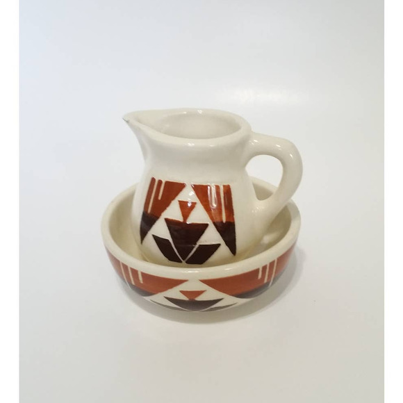 Vintage Sioux Native American Southwest Miniature Pottery Signed Kate Dismounts - Picture 10 of 10